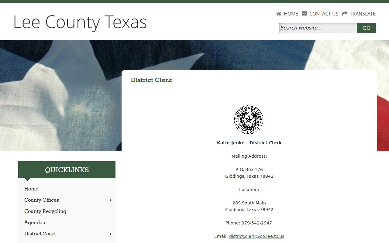 Lee County arrest history follow-up through district criminal dockets